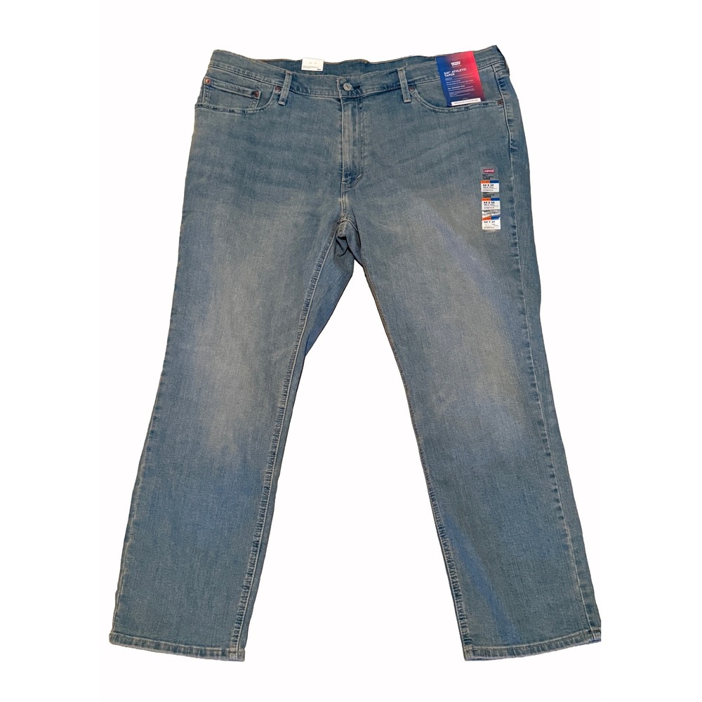 Levi's 541 Athletic Taper Jeans Mens 44x32 Blue All Seasons Tech Stretch NWT